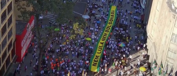 manifestação ctba