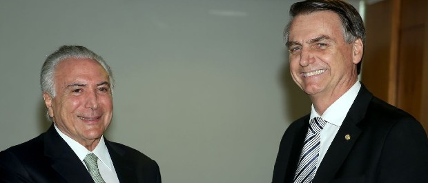 temer e bolsonaro