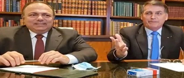 pazuello bolsonaro 16 08 22