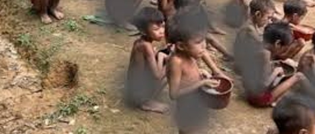fome indios
