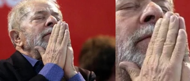 lula rezando