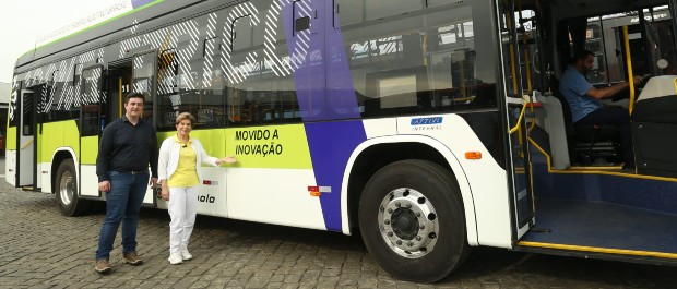 Ponta Grossa testa novo ônibus