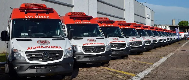 Saúde vai comprar 1.780 novas ambulâncias para o Samu