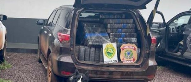 Atenção, moçada que curte a verdinha. Polícia Militar e Polícia Federal apreendem 2,2 toneladas de maconha em Cascavel