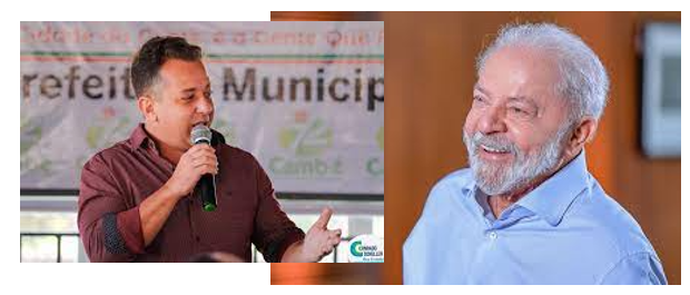 Prefeitão Conrado Scheller agradece o presidente Lula pela escolha da criação do Instituto Federal do Paraná em Cambé