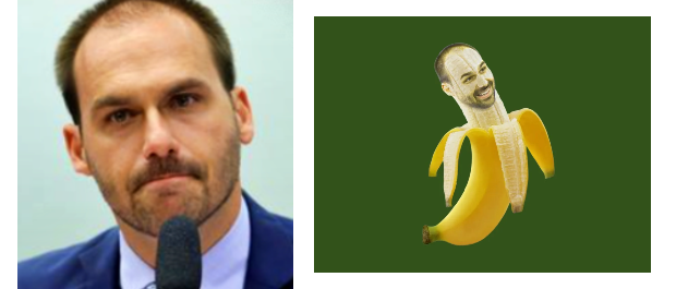 Eduardo “Bananinha” Bolsonaro, disse:<br>“Imagina o que seria do Brasil e dos brasileiros com Lula presidindo-o na pandemia!”.<br>Leia o comentário sobre: