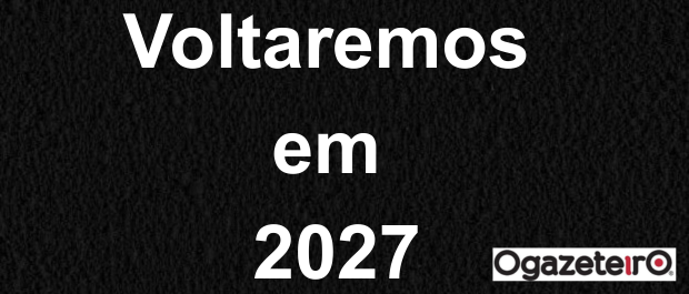 voltaremos em 2027